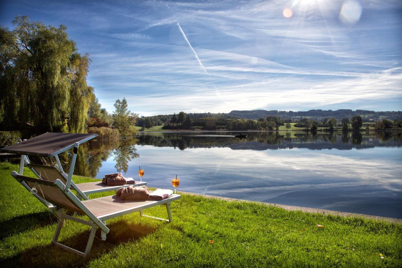 Hotel-Pension Seebad "Seegenuss-Natur-Spa" Sulzberg Exterior foto